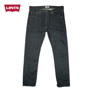 Levi's Men's 34x34‎ | Original 501 Straight Leg Button Fly Dark Blue Jeans